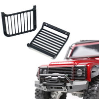 1 Pair RC Crawler Defender TRX4 Landrover Metal Front Headlight Grille Guard