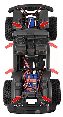 Interior  For TRX-4M New Bronco （3D printed）