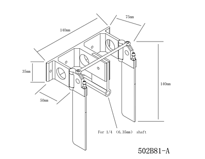 TFL Strut & Dual Rudder Assembly TFL Strut & Dual Rudder Assembly