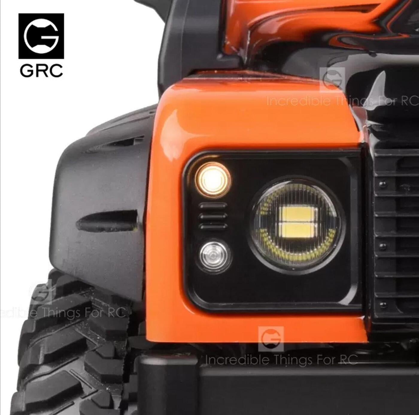 RC HD LED Lights Custom 4 Light Kit Only Universal Headlights Tail lights HID RC HD LED Lights Custom 4 Light Kit Only Universal Headlights Tail lights HID