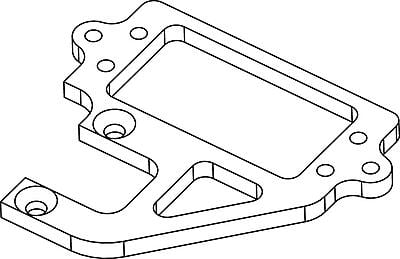 TFL Integrated Drive Servo Mount for 4.76mm