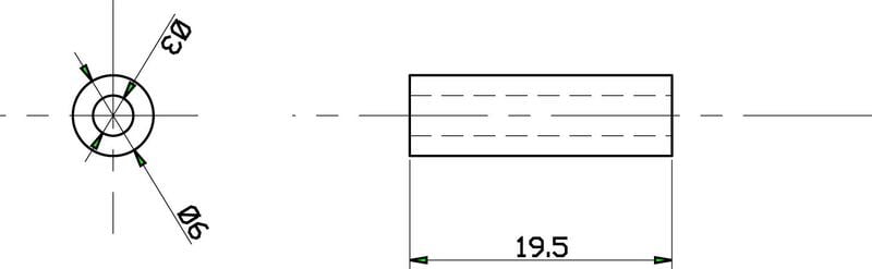 TFL Integrated Drive Servo pipe for 4.76mm