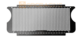 Stainless Steel Grill Decorative Sheet Black For SCX6 Stainless Steel Grill Decorative Sheet Black For SCX6