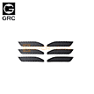 Stainless Steel Decorative Sheets #D For SCX6 Hood