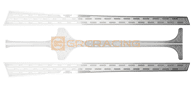 Stainless Steel Grill Decorative Sheet Silver For SCX6 Sides Footboard Stainless Steel Grill Decorative Sheet Silver For SCX6 Sides Footboard