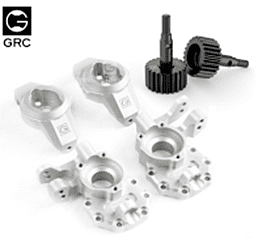 GRC TRX4 G2 Aluminum Ackermann Steering Caster Blocks & Portal Drive Inner Housing