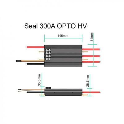 ZTW Seal Series ESC (70-300A)