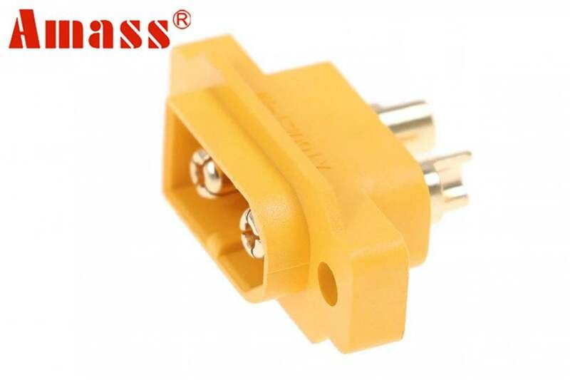 Amass XT60E1-M Surface Mounted Connector Amass XT60E1-M Surface Mounted Connector