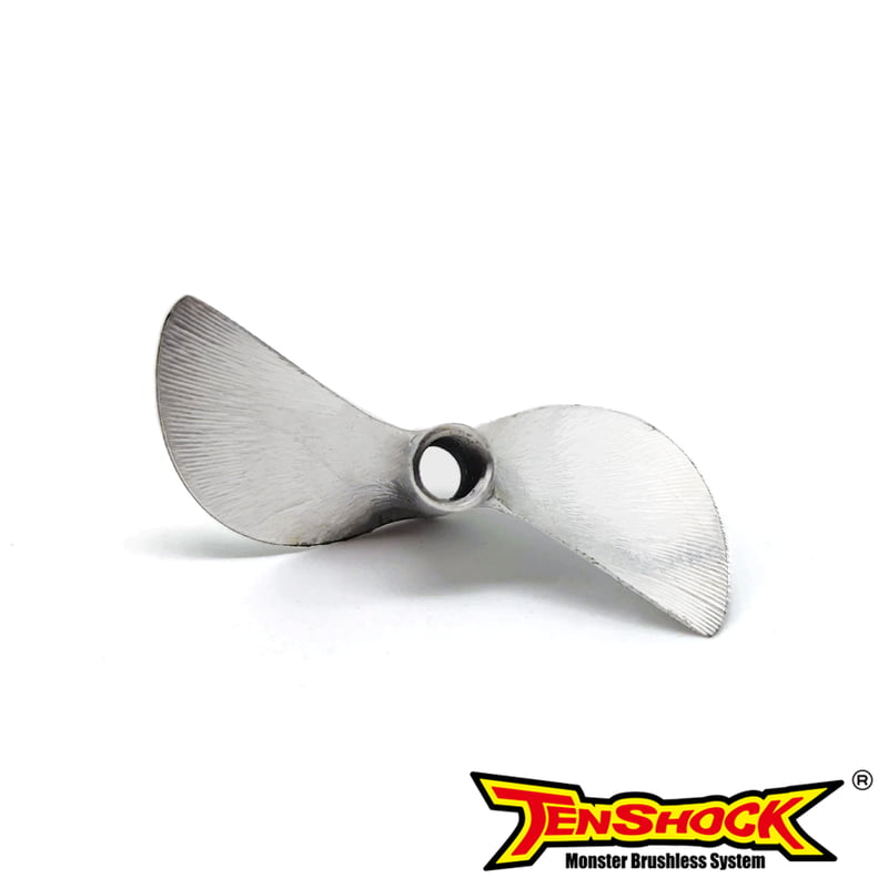 Tenshock 32mm 2 Blade CNC Aluminium Propeller 38mm Pitch (M4)