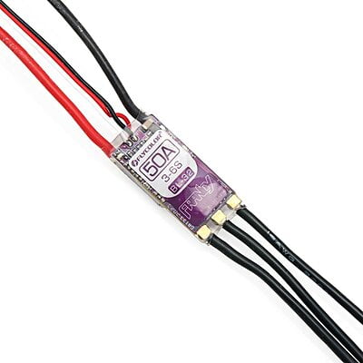Flycolor ESC Speed Controller 50A Peak 3-6S