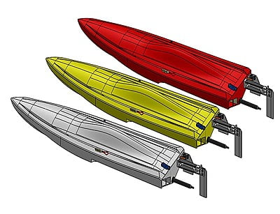 Scord V Boat ARTR - Kevlar