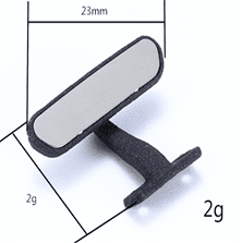 DJ Naughty Dragon WPL D12 Micro Card Upgrade Modified Interior Rearview Mirror DJ Naughty Dragon WPL D12 Micro Card Upgrade Modified Interior Rearview Mirror