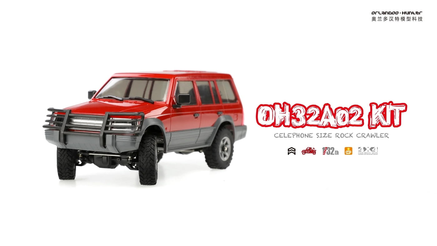 Orlandoo Hunter Mitsubishi Pajero Crawler 1/32 – RC models Part