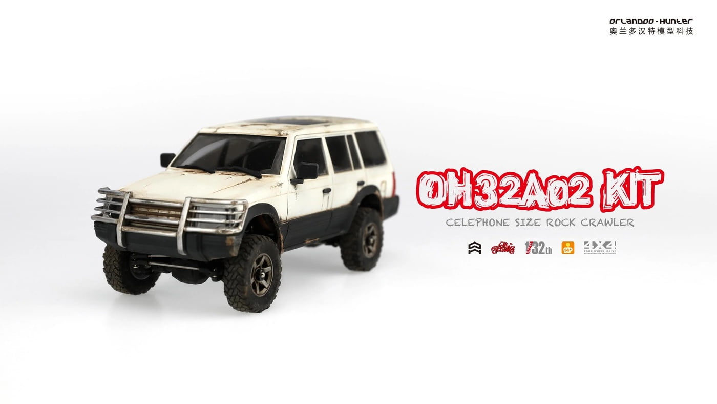 Orlandoo Hunter Mitsubishi Pajero Crawler 1/32 – RC models