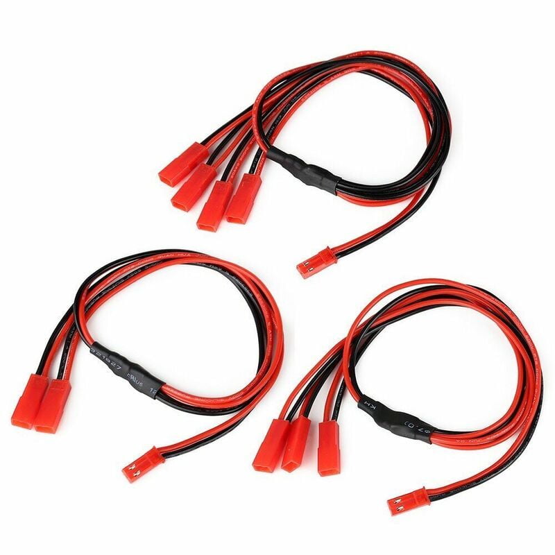 JST Splitter Y Cable Lead Wire Male Female 4 3 2 40cm 400mm JST Splitter Y Cable Lead Wire Male Female 4 3 2 40cm 400mm