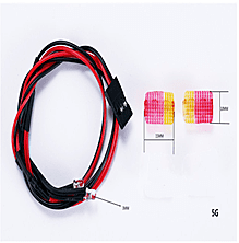 DJ Naughty Dragon WPL Upgrade D12 Micro Card Upgrade Tail Lamp Cover + Lamp